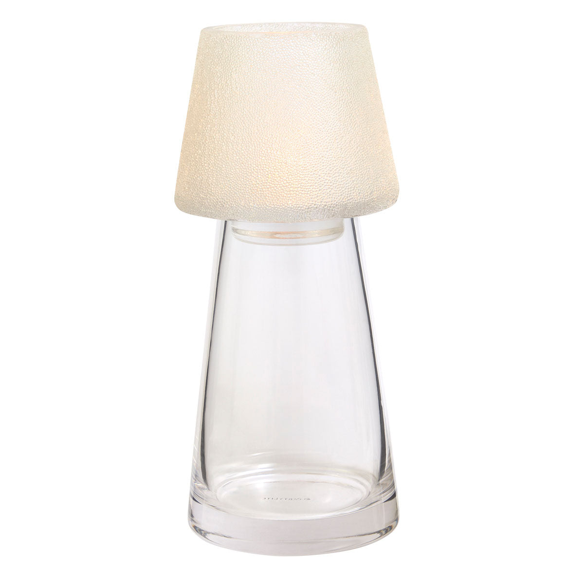Candle holder with lamp shade sales