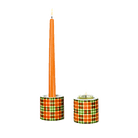 Autumn Tartan Candle Holder, Set of 2 - PartyLite US