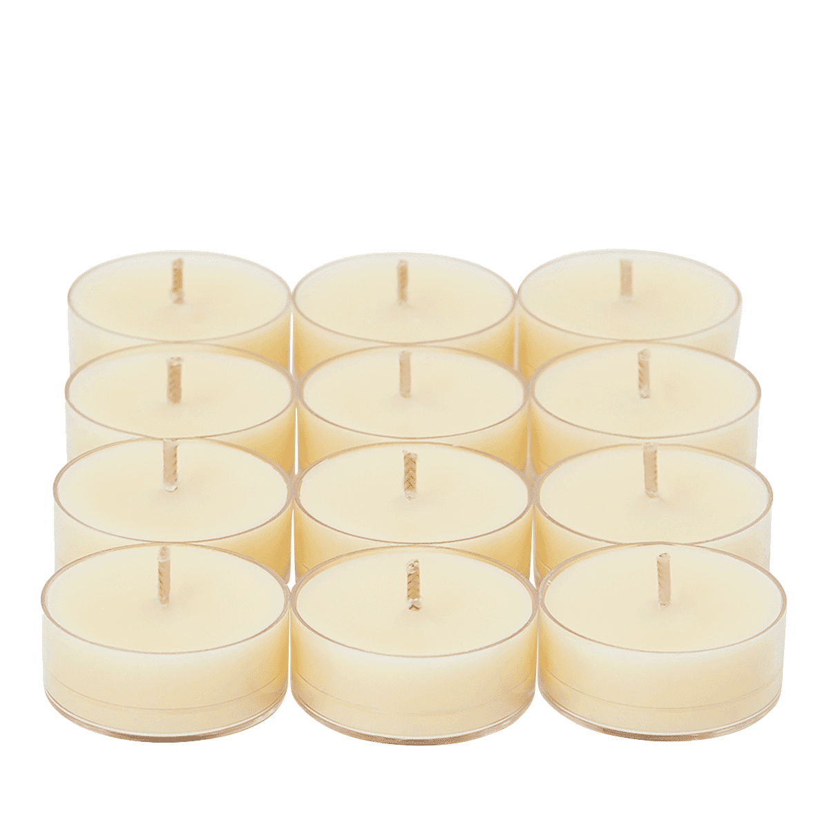 Be Well Lemongrass + Thyme 100% Soy Tealight Candles - PartyLite US