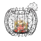 Black Wire Lace Pumpkin Jar Candle Holder - PartyLite US