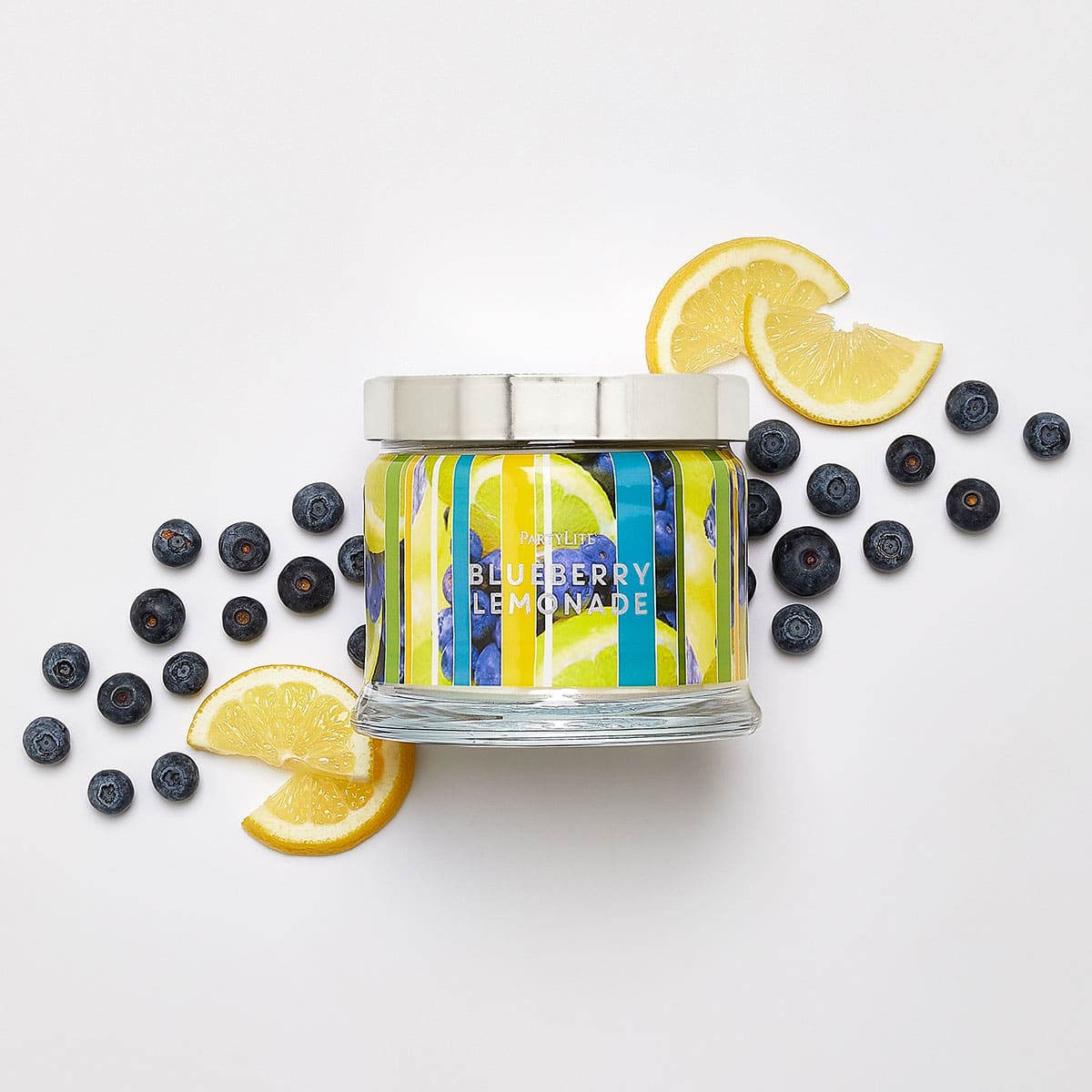 Blueberry Lemonade 3-Wick Jar Candle - PartyLite US