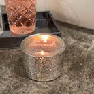 Celestial Mercury Glass Large Tealight Holder - PartyLite US