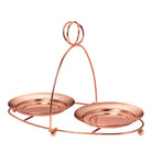 Copper Mix & Mingle Double Jar Display Stand - PartyLite US