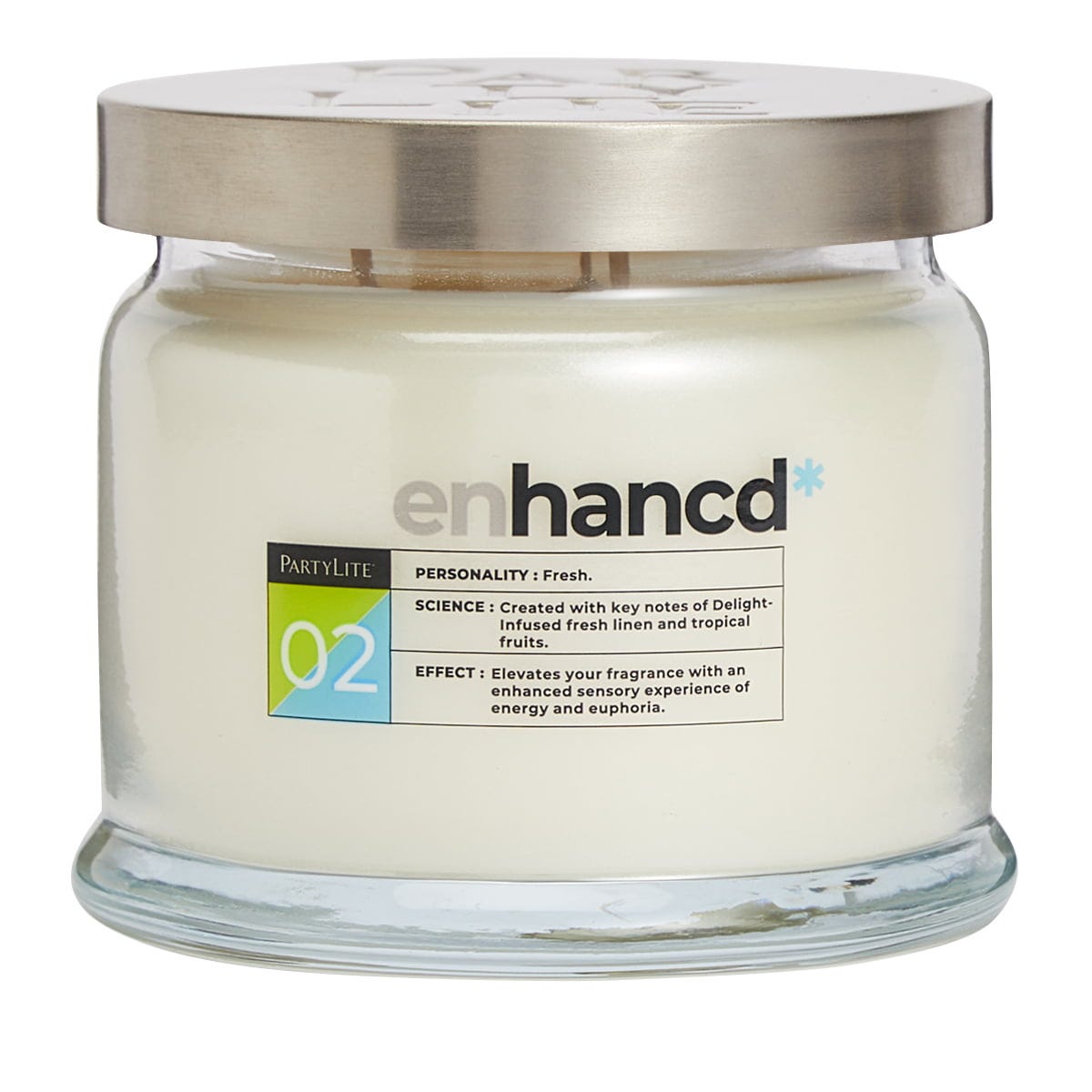 Enhancd* 02 3-Wick Jar Candle - PartyLite US