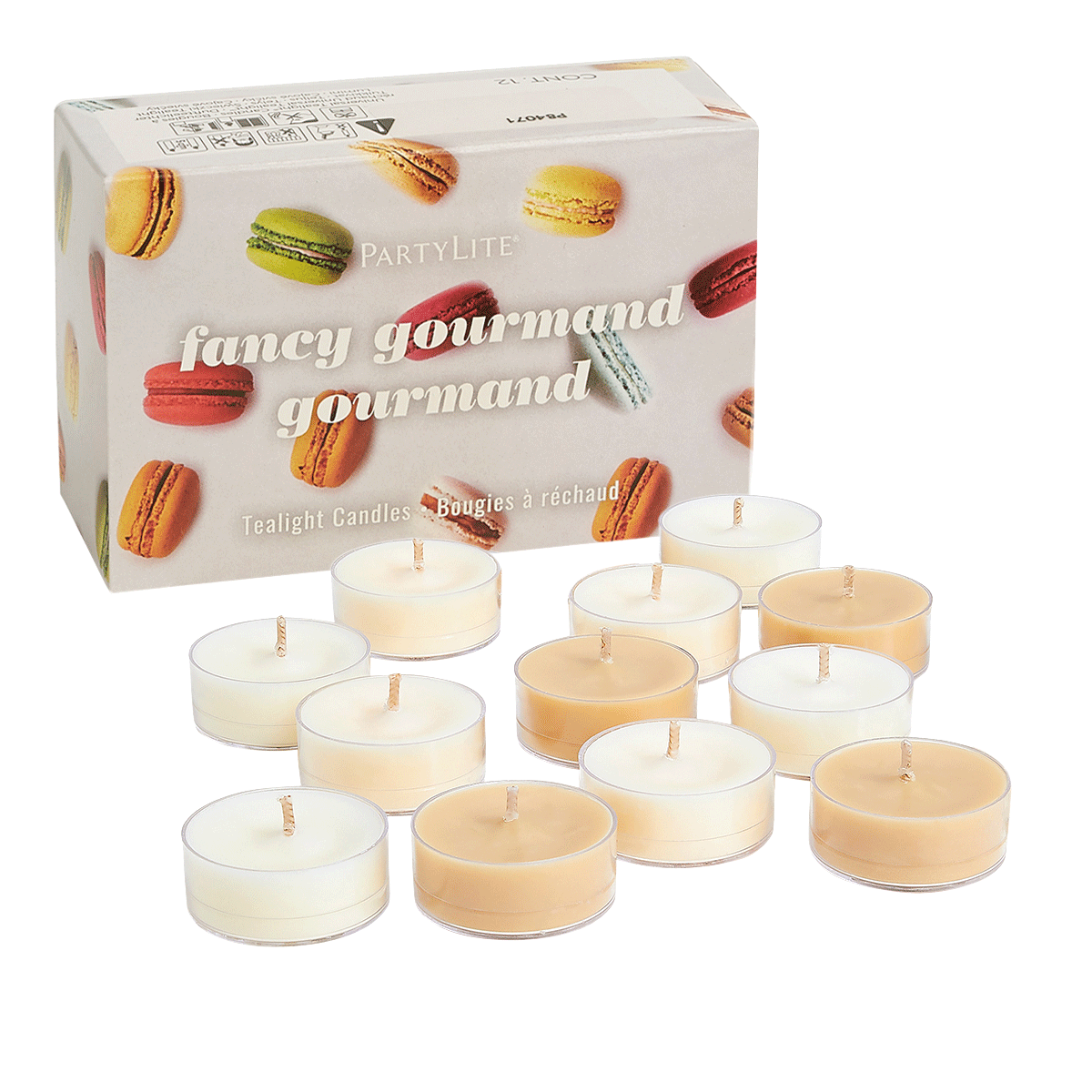 Fancy Gourmand 12-piece Tealight Sampler Candles - PartyLite US