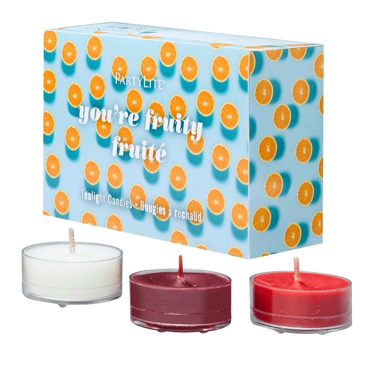 FRUITY 12-PIECE Tealight Sampler - PartyLite US