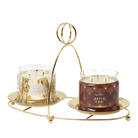 Gold Mix & Mingle Double Jar Display Stand - PartyLite US