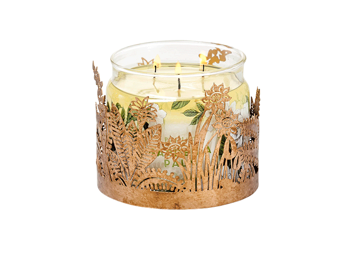 Golden Frond Jar Holder - PartyLite US