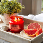 Grapefruit & Rosemary 3 Wick Jar Candle - PartyLite US