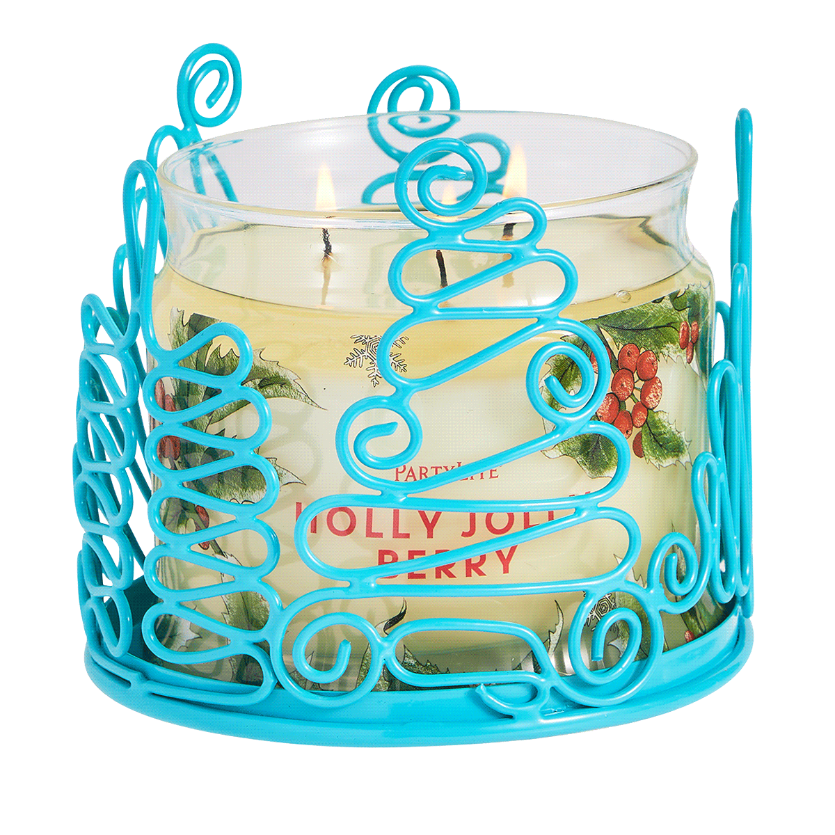 Jolly Trees Jar Candle Holder - PartyLite US