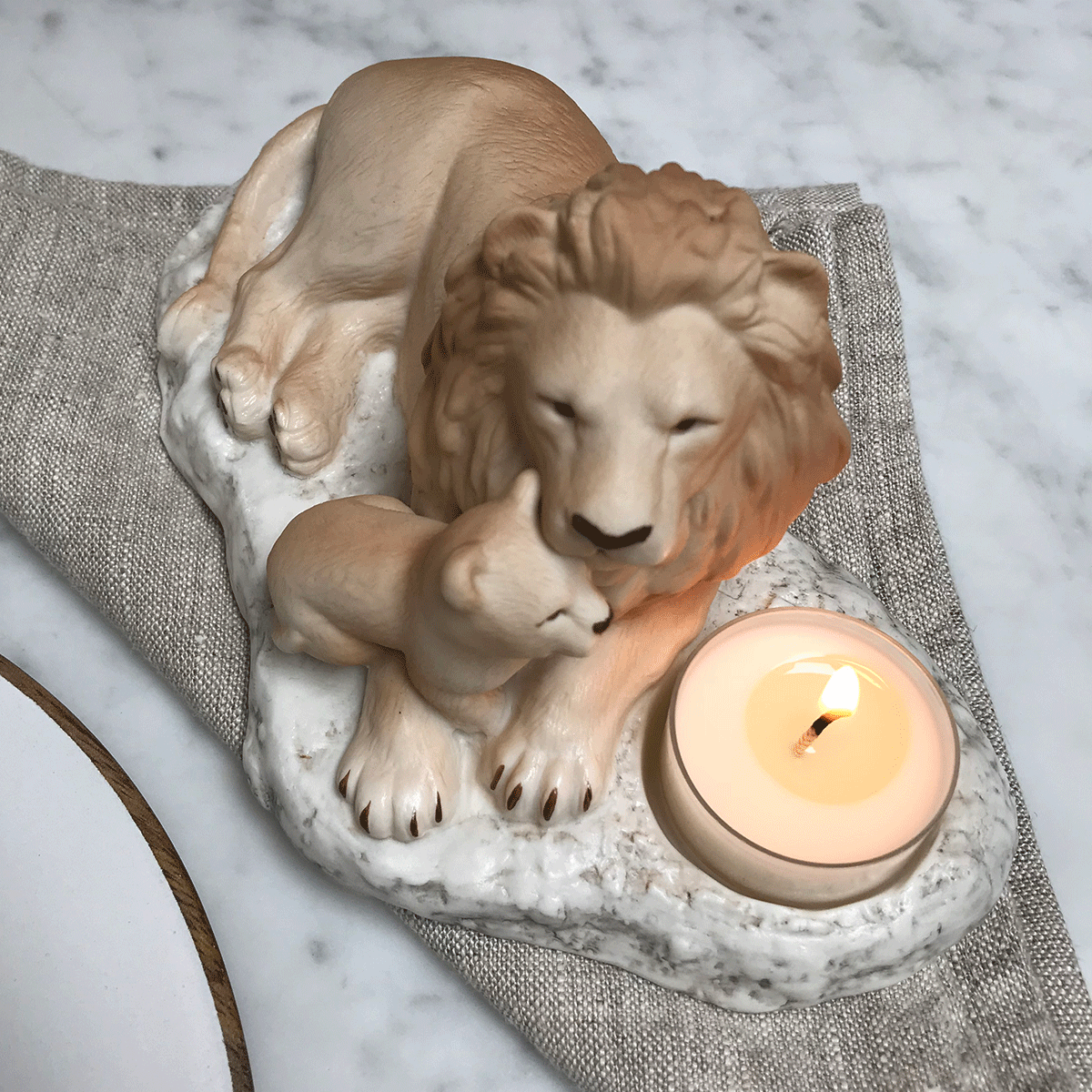 Lion's Pride Tealight Holder - PartyLite US