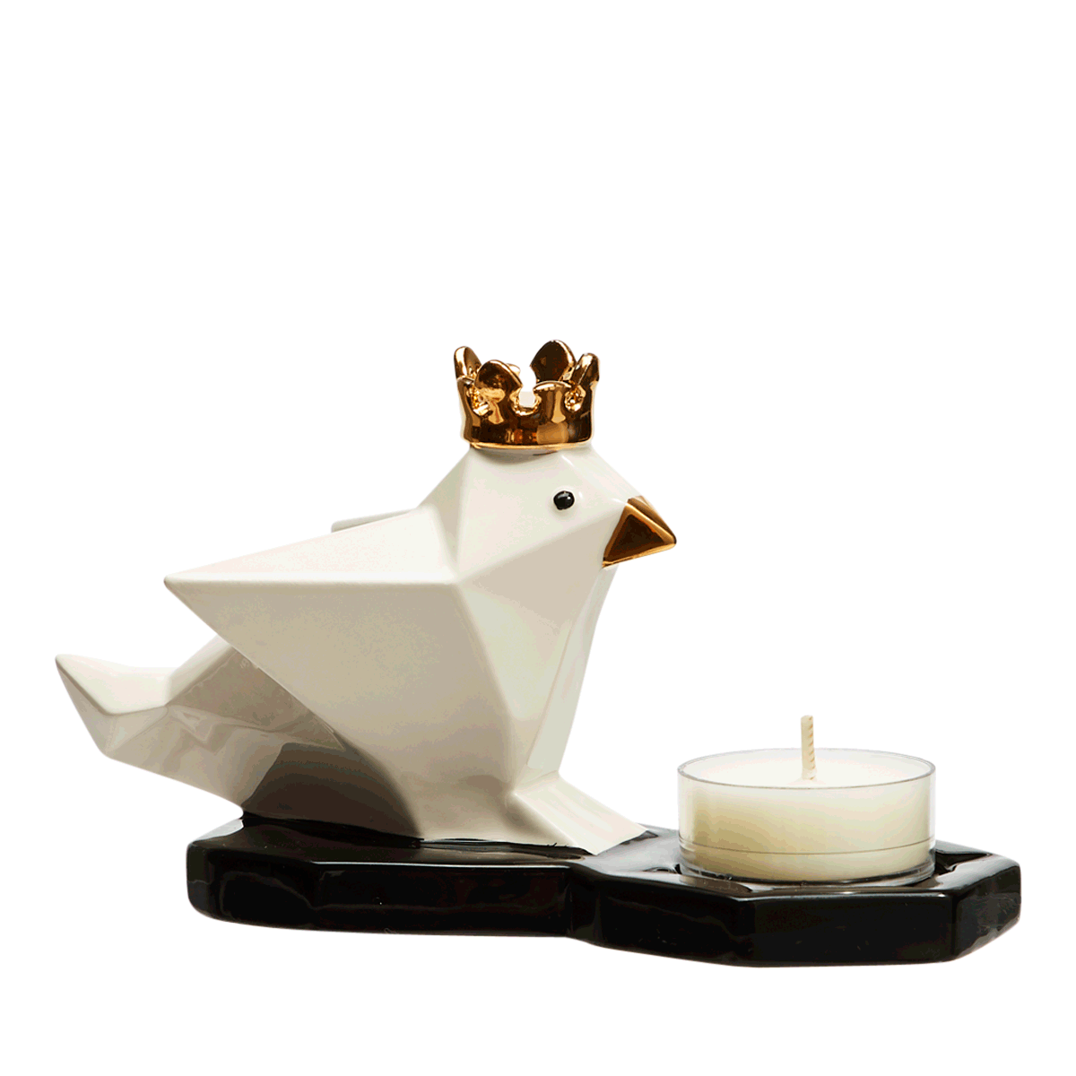 Origami Bird Prince Tealight Holder - PartyLite US