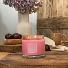 Pink Poppies & Plum 3-Wick Jar Candle - PartyLite US