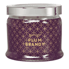 Plum Brandy 3-Wick Decorative Scented Jar Candle - PartyLite US