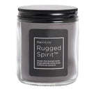 Rugged Spirit™ Wooden Wick Jar Candle – Leather Musk - PartyLite US