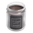 Rugged Spirit™ Wooden Wick Jar Candle – Leather Musk - PartyLite US