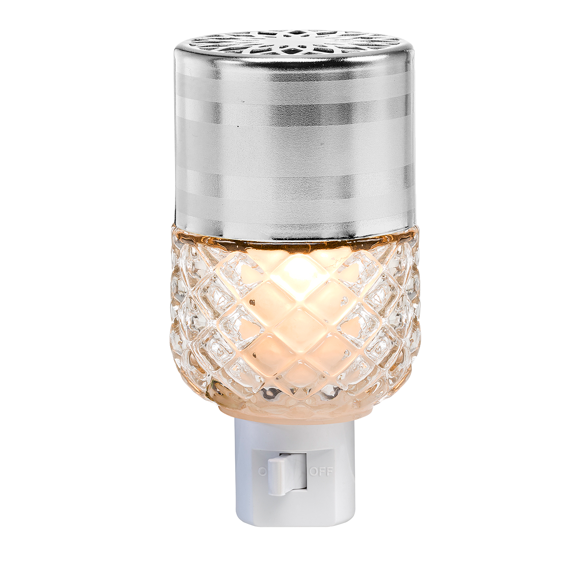 Silver SmartBlends Petite Electric Fragrance Diffuser - PartyLite US