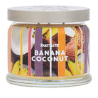 Banana Coconut 3-Wick Jar Candle - PartyLite US