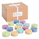 Spring Chic 15-piece Tealight Sampler Candles - PartyLite US