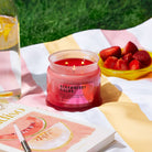 Strawberry Fields 3-Wick Jar Candle - PartyLite US