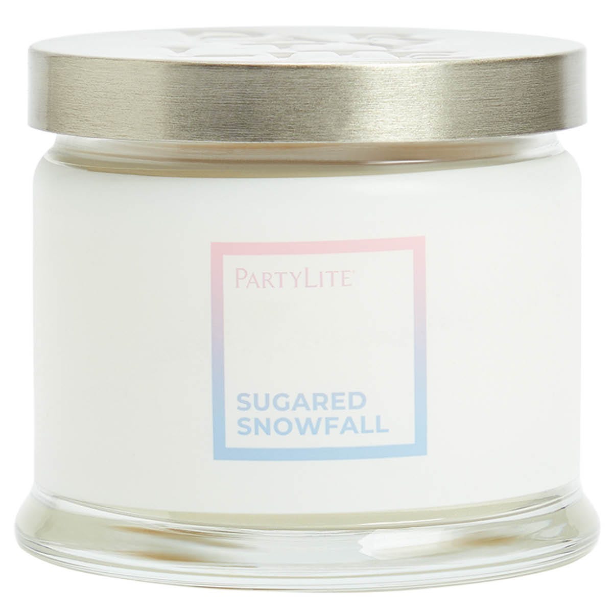 Sugared Snowfall 3-Wick Jar Candle - PartyLite US