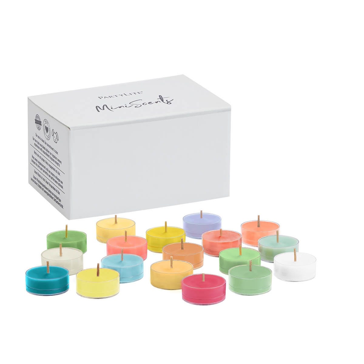 Summer24 Seasonal MiniScents 18-Piece Tealight Sampler - PartyLite US