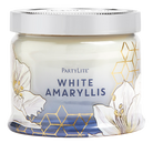 White Amaryllis 3-Wick Decorative Scented Jar Candle - PartyLite US